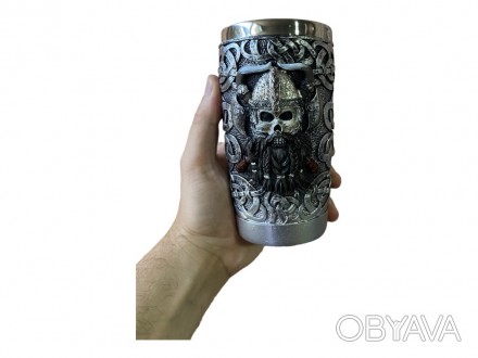 Яркая фигурная чашка по тематике «Молот Тора» — это замечательный подарок для лю. . фото 1