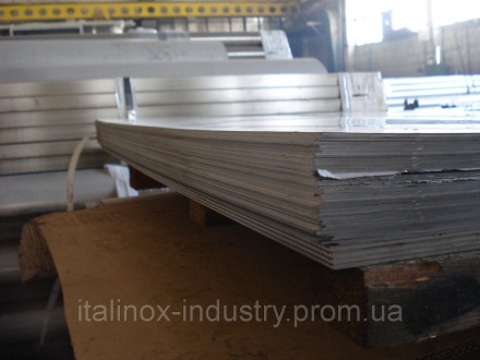 Компанія ТОВ «Італінокс Індустрі» пропонує неіржавкий лист:
	Товщиною від 0,4 мм. . фото 2