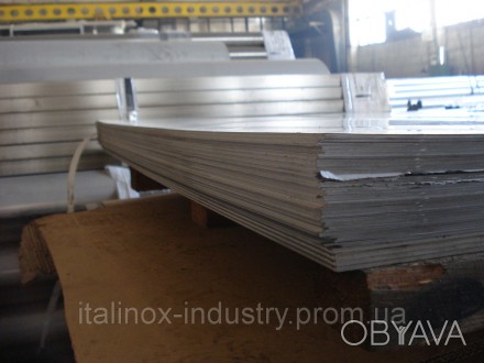 Компанія ТОВ «Італінокс Індустрі» пропонує неіржавкий лист:
	Товщиною від 0,4 мм. . фото 1