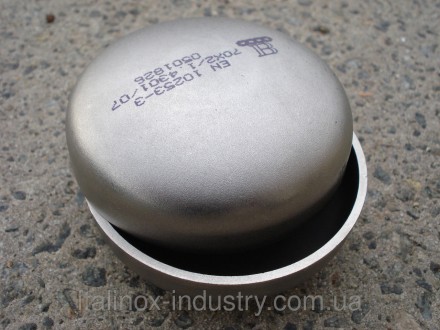 Компания ООО «Италинокс Индустри» предлагает нержавеющие заглушки:
	Внешний вид:. . фото 4