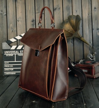 
Классический женский рюкзак
 Характеристики:
Материал: Плотная и высококачестве. . фото 6