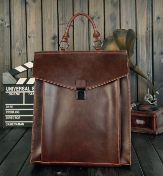 
Классический женский рюкзак
 Характеристики:
Материал: Плотная и высококачестве. . фото 2