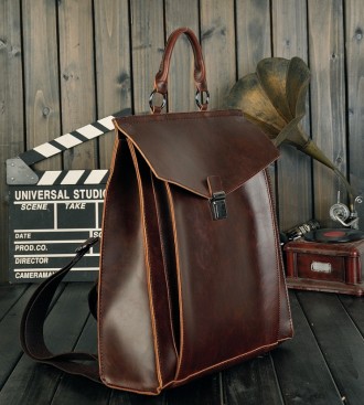 
Классический женский рюкзак
 Характеристики:
Материал: Плотная и высококачестве. . фото 8