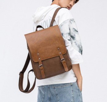 
Винтажный мужской рюкзак эко кожа
Характеристики:
Материал: Плотная и высококач. . фото 8