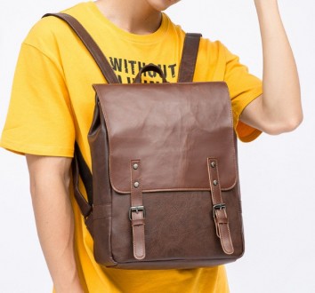 
Винтажный мужской рюкзак эко кожа
Характеристики:
Материал: Плотная и высококач. . фото 11