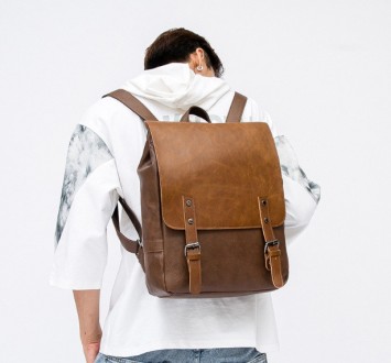 
Винтажный мужской рюкзак эко кожа
Характеристики:
Материал: Плотная и высококач. . фото 9