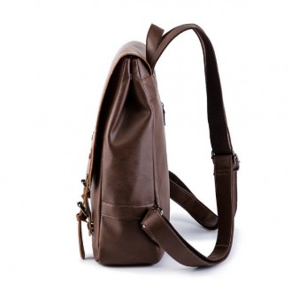 
Винтажный мужской рюкзак эко кожа
Характеристики:
Материал: Плотная и высококач. . фото 4