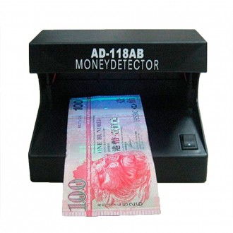 Детектор валют AD - 118AB
AD - 118AB - ультрафиолетовый детектор купюр, который . . фото 3