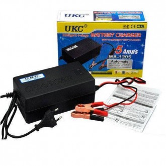 Описание Зарядного устройства для аккумулятора UKC BATTERY CHARDER 5A MA-1205 67. . фото 6