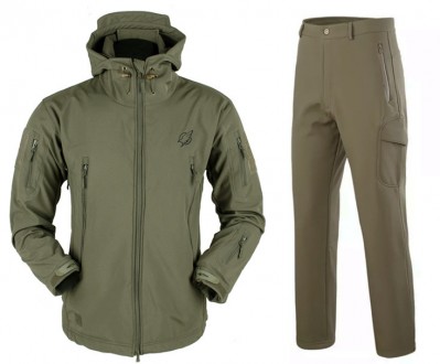 Комплект (тактическая куртка Eagle Soft Shell JA-01 и тактические штаны Eagle PA. Днепр. фото 1 Комплект (тактическая куртка Eagle Soft Shell JA-01 и тактические штаны Eagle PA. Днепр. фото 1