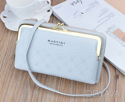 Женская маленькая сумочка клатч на плечо, мини сумка кошелек для телефона
Характ. . фото 1