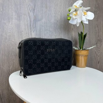 Женская замшевая сумочка клатч в стиле Гучи, мини сумка на цепочке Gucci реплика. . фото 8