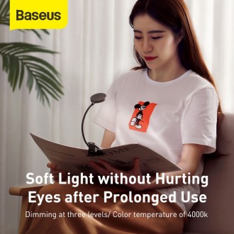 Описание Лампы аккумуляторной настольной Baseus Comfort Reading Mini Clip Lamp D. . фото 8