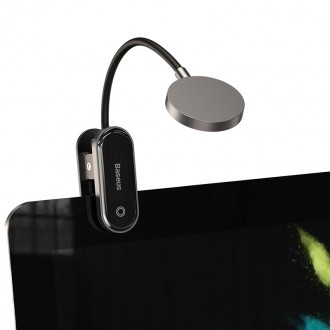 Описание Лампы аккумуляторной настольной Baseus Comfort Reading Mini Clip Lamp D. . фото 5