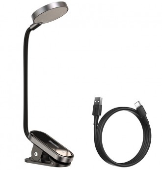 Описание Лампы аккумуляторной настольной Baseus Comfort Reading Mini Clip Lamp D. . фото 2