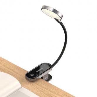 Описание Лампы аккумуляторной настольной Baseus Comfort Reading Mini Clip Lamp D. . фото 3