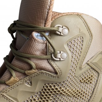 Армейские полевые ботинки нового образца на шнуровке летний вариант цвет по фото. . фото 7