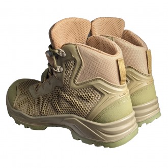 Армейские полевые ботинки нового образца на шнуровке летний вариант цвет по фото. . фото 3