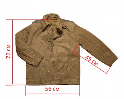 Армейская зимня куртка складского хранения цвет олива размер по студийным фото п. . фото 3