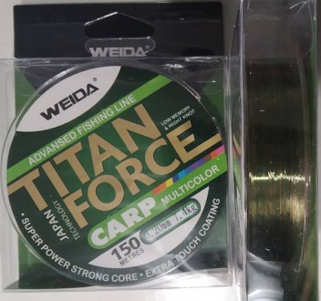 Цена-50грн.
Леска карповая Weida Titan Force Carp Multicolor - профессиона. . фото 3