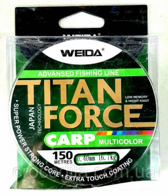 Цена-50грн.
Леска карповая Weida Titan Force Carp Multicolor - профессиона. . фото 8