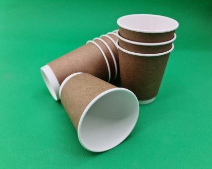 Бумажные стаканы и другая бумажная посуда изготовлены из высококачественного, пр. . фото 3