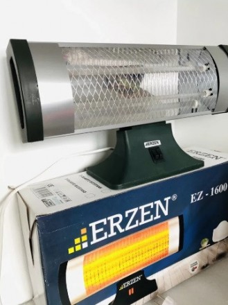 Інфрачервоний обігрівач Erzen EZ-1600w
Ергономічна форма Кварцовий - виробляє ек. . фото 4