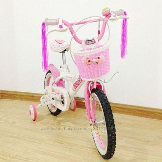 Гарні корзини для дитячого велосипеду, легко кріпиться.Тільки рожеві в наявності. . фото 4