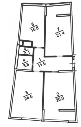 Трехкомнатная квартира в Аркадии в жилом комплексе 32 Жемчужина с прямым видом м. . фото 13