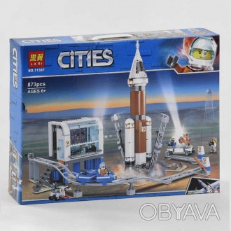 Конструктор Bela (Lari) «City» (11387) Ракета для запуску в далекий космос і пул. . фото 1