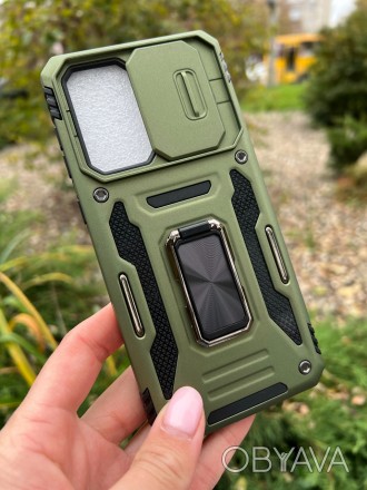 Чохол бампер Shield Pro Magnetic Ring з підставкою для Samsung Galaxy A33 (2022)