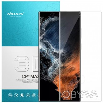  Захисне скло Nillkin 3D CP+ MAX для Samsung Galaxy S23 Ultra
 
 Захисне скло Ni. . фото 1