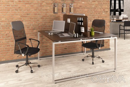 Описание двойного стола Q-140 Loft Design
Письменный стол Q-140 - рабочее место . . фото 1