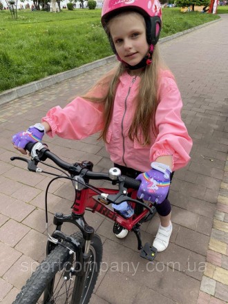 Велорукавички PowerPlay 001 Єдинорог фіолетові XS
Призначення:
Дитячі велорукави. . фото 12