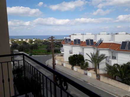 Продаётся новый 1 - спальный апартамент с видом на Средиземное море общей площад. . фото 11