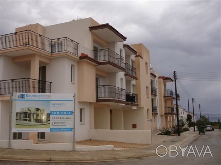 Продаётся новый 1 - спальный апартамент с видом на Средиземное море общей площад. . фото 1