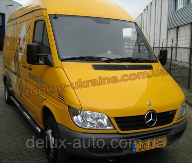 Пороги боковые трубы на Mercedes Sprinter 1995-2006 выполнены из трубы диаметром. . фото 4