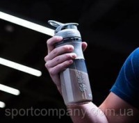BlenderBottle SportMixer, Універсальна Спортивна пляшка-шейкер з віночком.
Blend. . фото 8