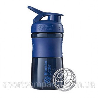 BlenderBottle SportMixer, Універсальна Спортивна пляшка-шейкер з віночком.
Blend. . фото 5