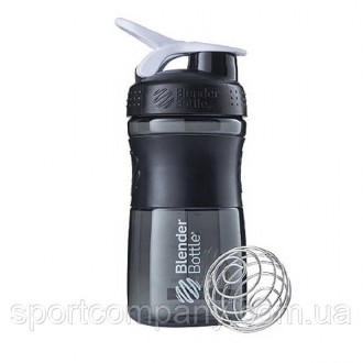 BlenderBottle SportMixer, Універсальна Спортивна пляшка-шейкер з віночком.
Blend. . фото 3