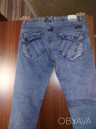 продаю красивые брюки, джинс голубые фирменные, вельвет, как бархат, кремового ц. . фото 1
