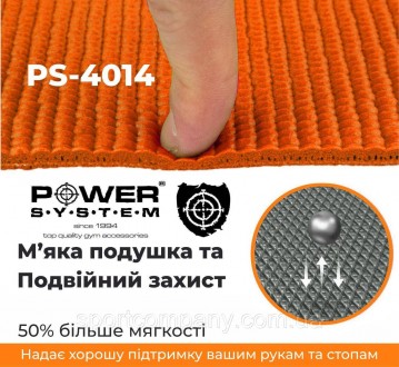 Килимок для фітнесу і йоги Power System PS-4014 FITNESS-YOGA MAT 
Призначення: д. . фото 4