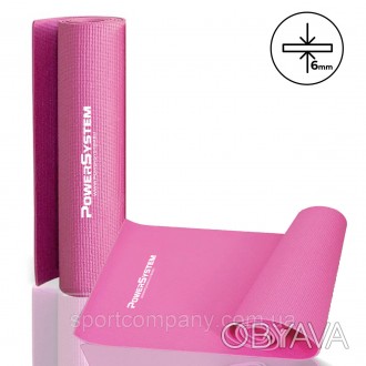 Килимок для фітнесу і йоги Power System PS-4014 FITNESS-YOGA MAT 
Призначення: д. . фото 1