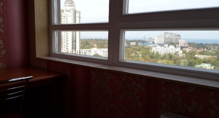 Аренда в Одессе 1 комн квартиры с балконом видом на море, ул Тенистая/ площадь 1. Аркадия. фото 5