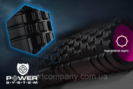 Роллер масажний Power System Fitness Foam Roller PS-4050
Спеціальний дизайн цьог. . фото 6