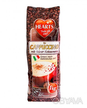 Капучино HEARTS Kakaonote - вкусный кофейный напиток с добавлением обезжиренного. . фото 1