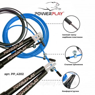 Призначення: Високошвидкісна скакалка для спортсменів бойових видів спорту, Cros. . фото 7