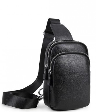 
	Стильный кожаный мужской слинг Tiding Bag A25F-1922A изготовлен из натуральной. . фото 2