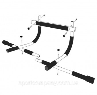 Домашній турнік призначений для установки у дверний проріз для виконання фізични. . фото 6