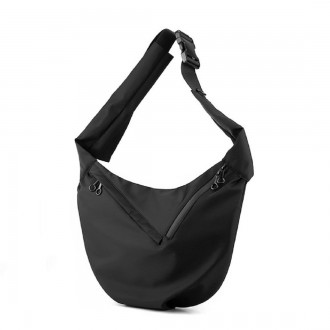 
	Вместительная сумка слинг Confident ATN02-9104A пошита из черной ткани.
Размер. . фото 10